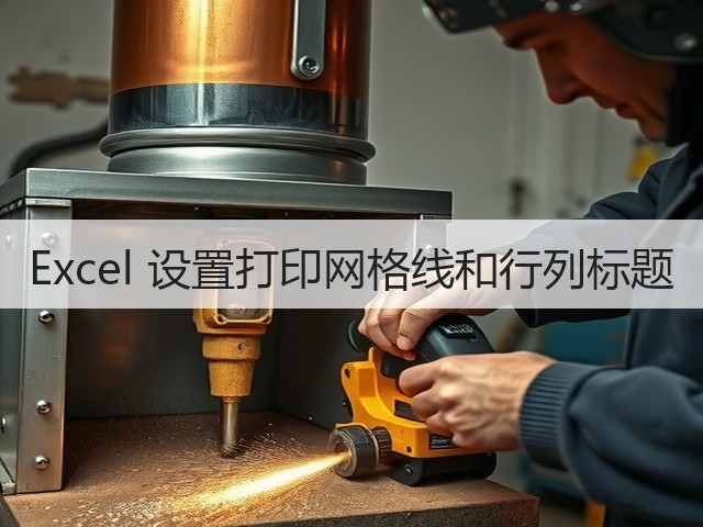 Excel 设置打印网格线和行列标题(图3) Excel 设置打印网格线和行列标题(图3)