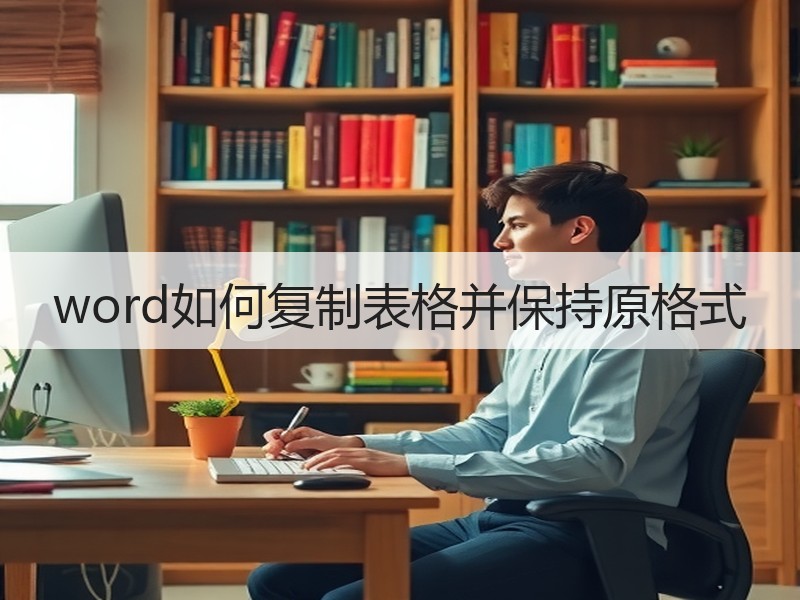 word如何复制表格并保持原格式 - 诺云壹观办公网
