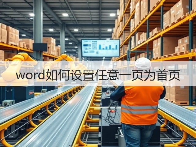 word如何设置任意一页为首页(图3) word如何设置任意一页为首页(图3)