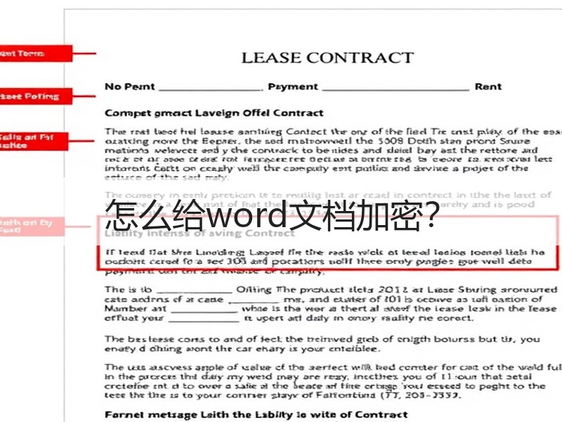 怎么给word文档加密？ - 诺云壹观办公网