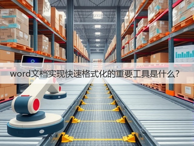 word文档实现快速格式化的重要工具是什么?(图1) word文档实现快速格式化的重要工具是什么?(图1)