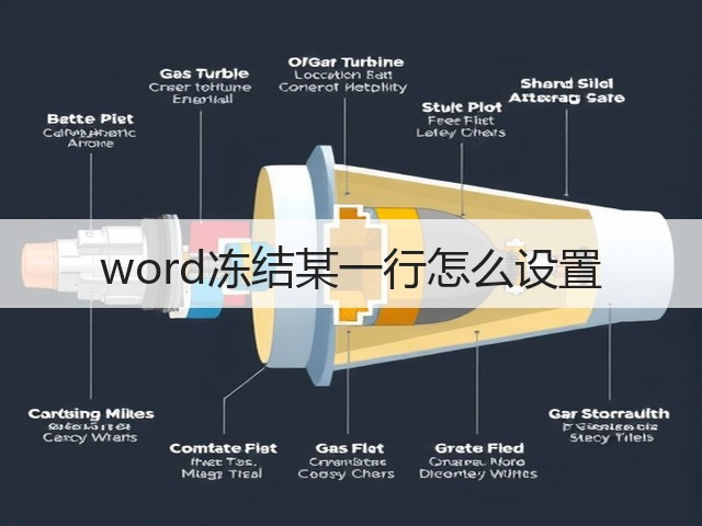 word冻结某一行怎么设置(图3) word冻结某一行怎么设置(图3)