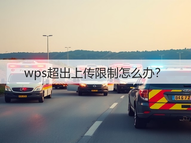wps超出上传限制怎么办?(图3) wps超出上传限制怎么办?(图3)