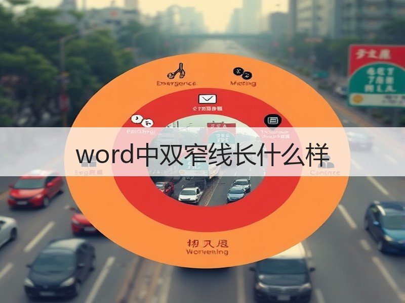 word中双窄线长什么样 - 诺云壹观办公网