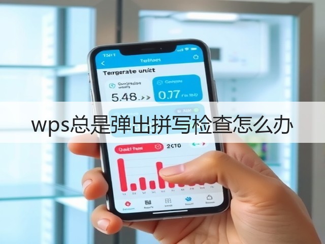 wps总是弹出拼写检查怎么办(图1)
