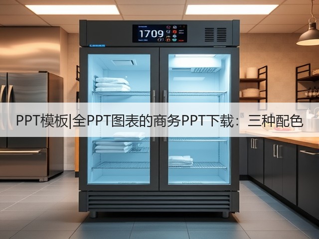 PPT模板|全PPT图表的商务PPT下载:三种配色(图1) PPT模板|全PPT图表的商务PPT下载:三种配色(图1)
