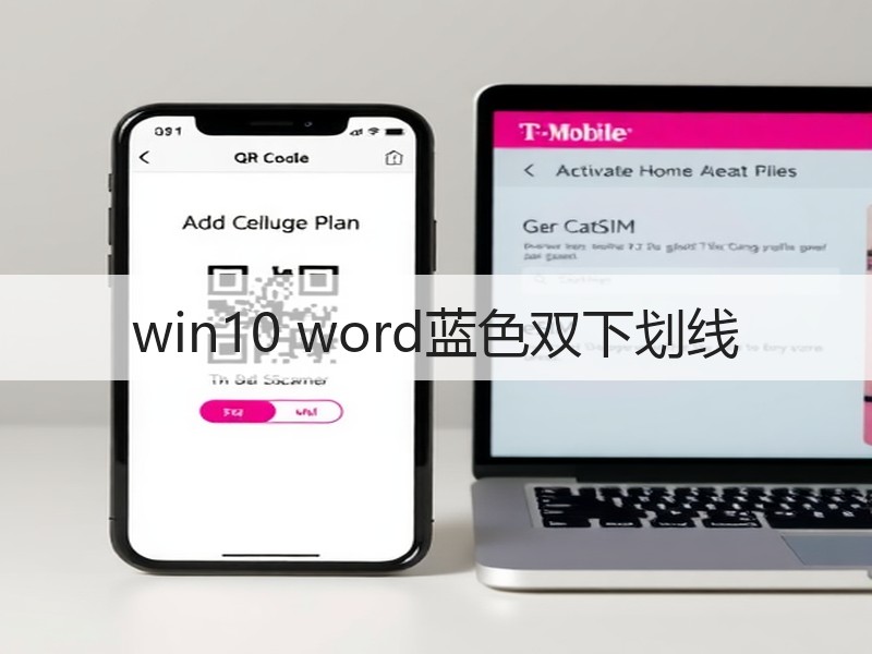 win10 word蓝色双下划线 - 诺云壹观办公网