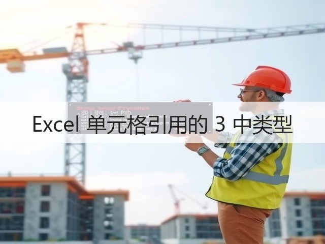 Excel 单元格引用的 3 中类型(图2) Excel 单元格引用的 3 中类型(图2)