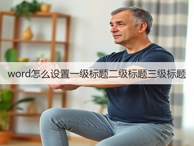 word怎么设置一级标题二级标题三级标题(图2) word怎么设置一级标题二级标题三级标题(图2)
