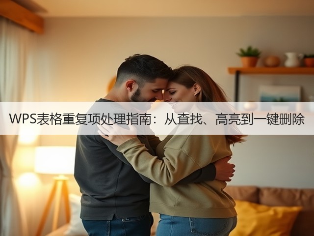 WPS表格重复项处理指南:从查找、高亮到一键删除(图1) WPS表格重复项处理指南:从查找、高亮到一键删除(图1)