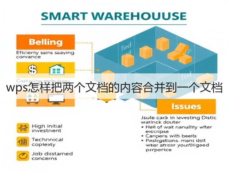 wps怎样把两个文档的内容合并到一个文档 - 诺云壹观办公网