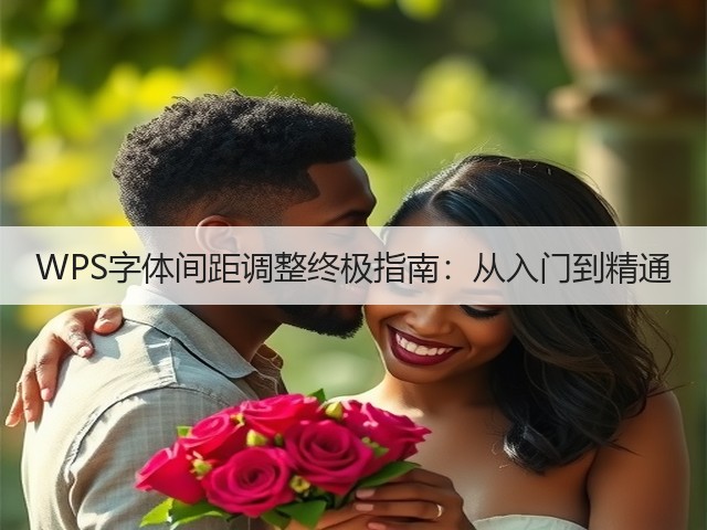 WPS字体间距调整终极指南:从入门到精通(图1) WPS字体间距调整终极指南:从入门到精通(图1)