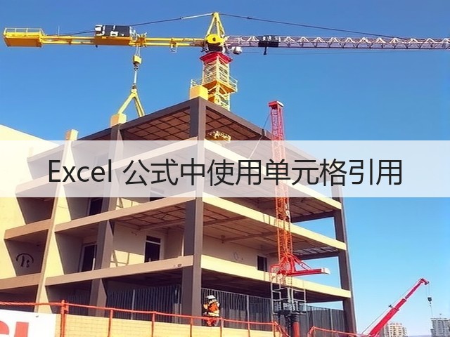 Excel 公式中使用单元格引用(图1)