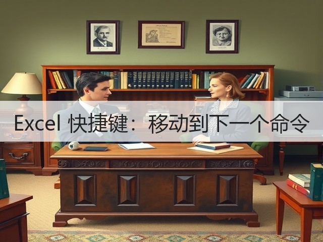Excel 快捷键:移动到下一个命令(图1) Excel 快捷键:移动到下一个命令(图1)