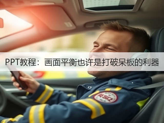 PPT教程:画面平衡也许是打破呆板的利器(图3) PPT教程:画面平衡也许是打破呆板的利器(图3)