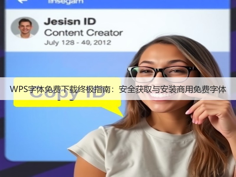 WPS字体免费下载终极指南：安全获取与安装商用免费字体 - 诺云壹观办公网
