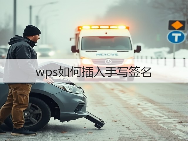 wps如何插入手写签名(图3)