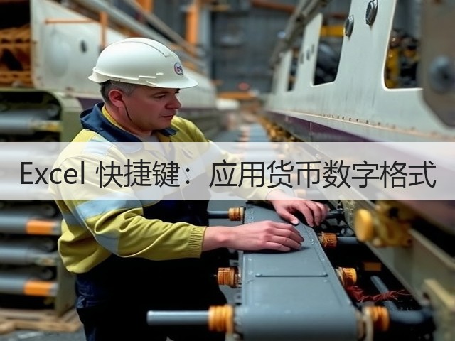Excel 快捷键：应用货币数字格式(图3)