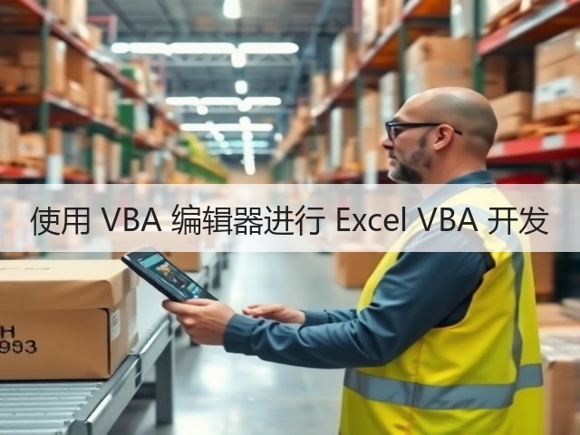 使用 VBA 编辑器进行 Excel VBA 开发(图3) 使用 VBA 编辑器进行 Excel VBA 开发(图3)