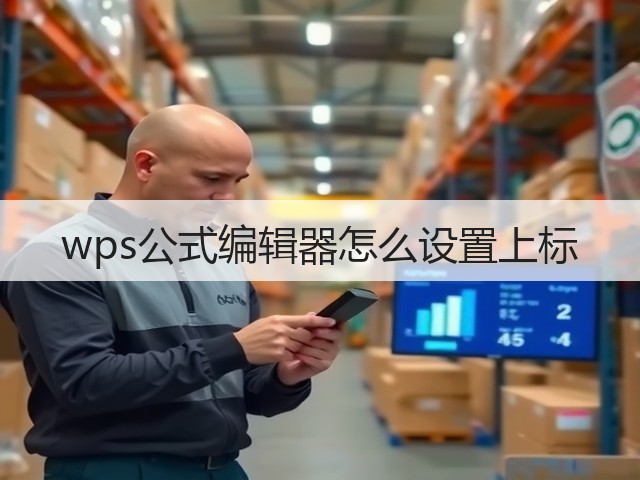 wps公式编辑器怎么设置上标(图2)