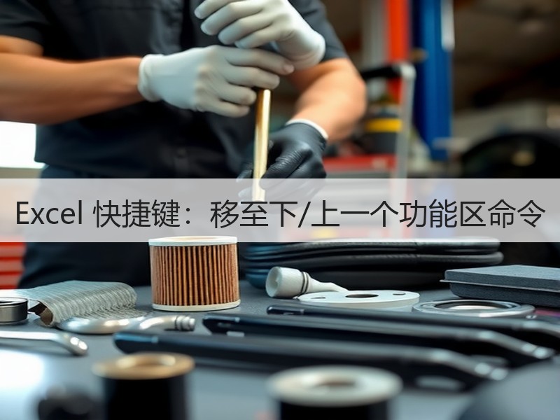 Excel 快捷键：移至下/上一个功能区命令 - 诺云壹观办公网
