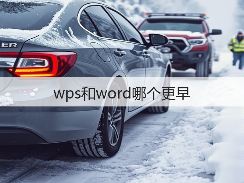 wps和word哪个更早 - 诺云壹观办公网