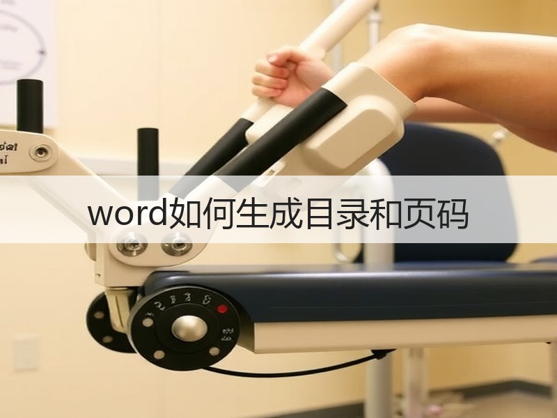word如何生成目录和页码 - 诺云壹观办公网