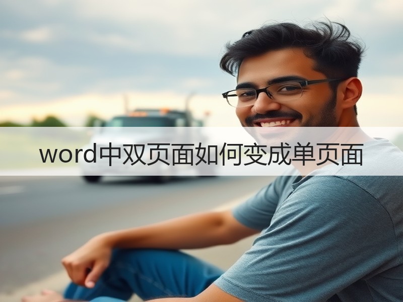 word中双页面如何变成单页面 - 诺云壹观办公网