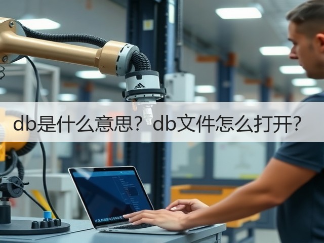 db是什么意思？db文件怎么打开？(图3)