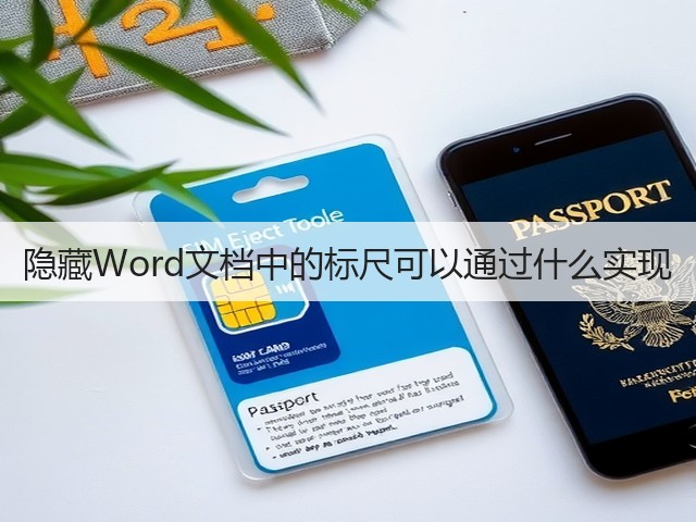 隐藏Word文档中的标尺可以通过什么实现(图3) 隐藏Word文档中的标尺可以通过什么实现(图3)