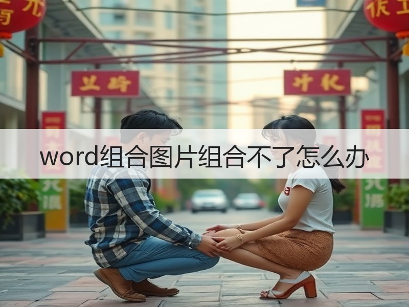 word组合图片组合不了怎么办 - 诺云壹观办公网