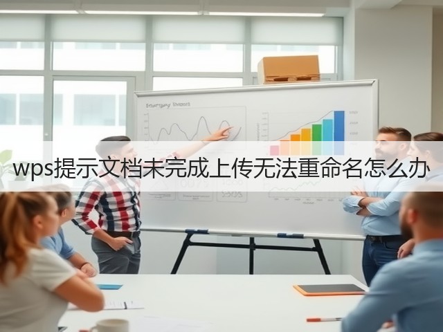 wps提示文档未完成上传无法重命名怎么办(图1) wps提示文档未完成上传无法重命名怎么办(图1)