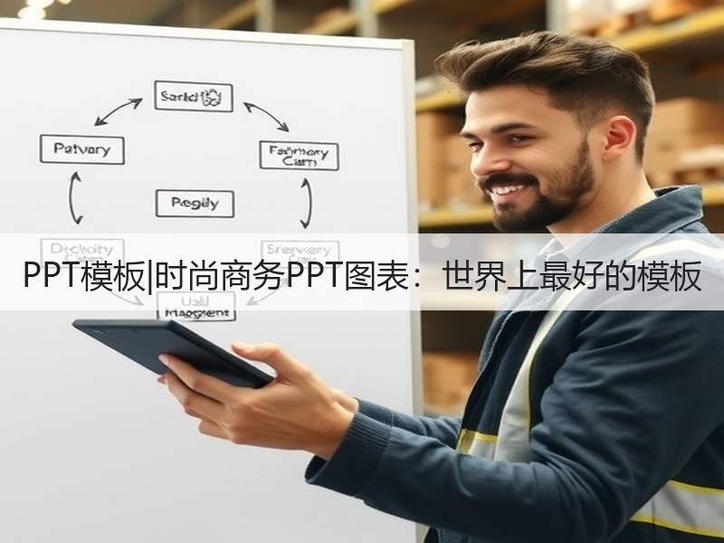 PPT模板|时尚商务PPT图表：世界上最好的模板 - 诺云壹观办公网