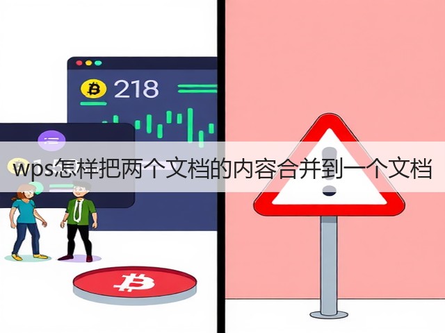 wps怎样把两个文档的内容合并到一个文档(图3) wps怎样把两个文档的内容合并到一个文档(图3)