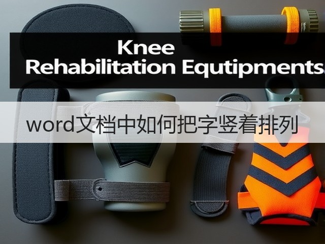 word文档中如何把字竖着排列(图1) word文档中如何把字竖着排列(图1)