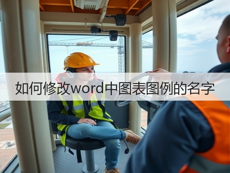 如何修改word中图表图例的名字 - 诺云壹观办公网