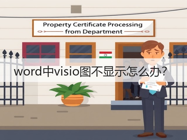 word中visio图不显示怎么办?(图2) word中visio图不显示怎么办?(图2)