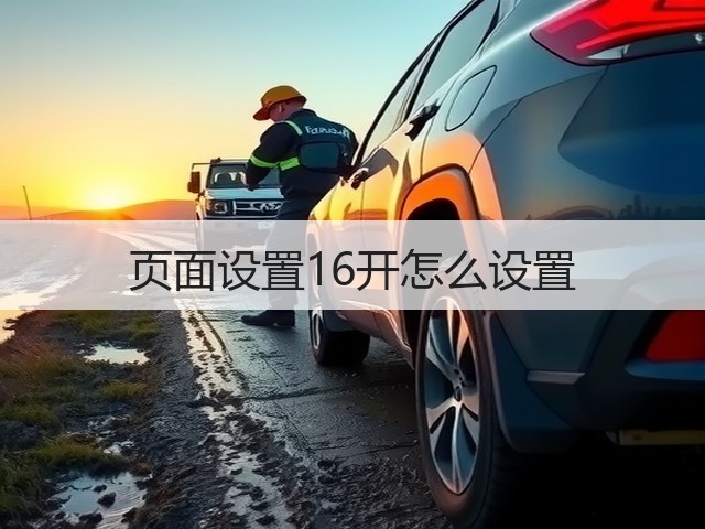 页面设置16开怎么设置(图2) 页面设置16开怎么设置(图2)
