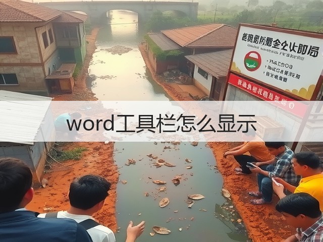 word工具栏怎么显示(图1) word工具栏怎么显示(图1)