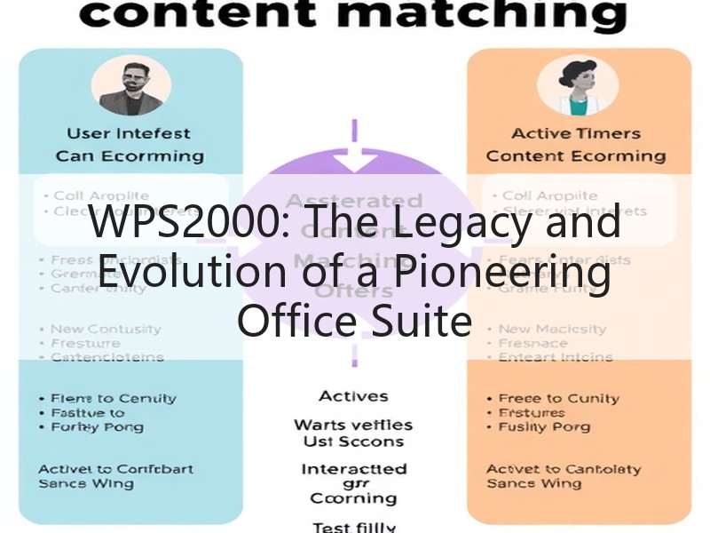 WPS2000: The Legacy and Evolution of a P - 诺云壹观办公网