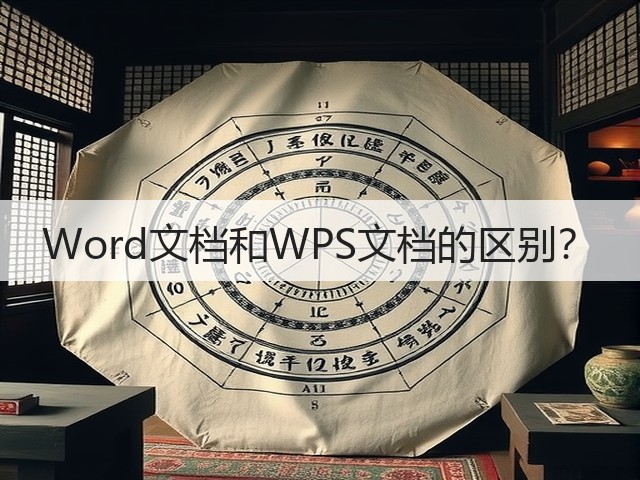 Word文档和WPS文档的区别?(图1) Word文档和WPS文档的区别?(图1)