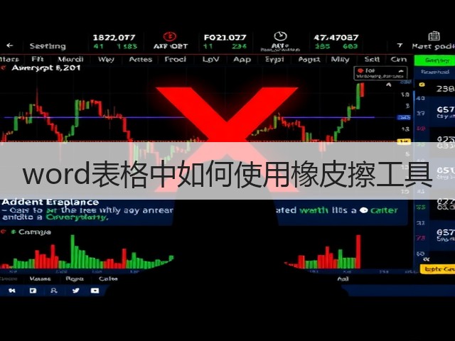 word表格中如何使用橡皮擦工具(图2) word表格中如何使用橡皮擦工具(图2)