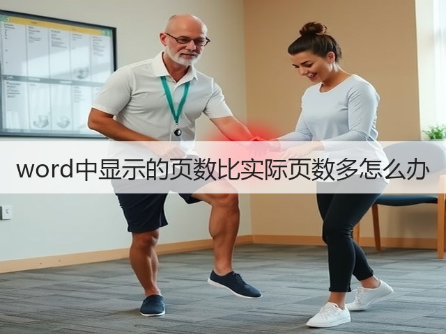 word中显示的页数比实际页数多怎么办(图2) word中显示的页数比实际页数多怎么办(图2)