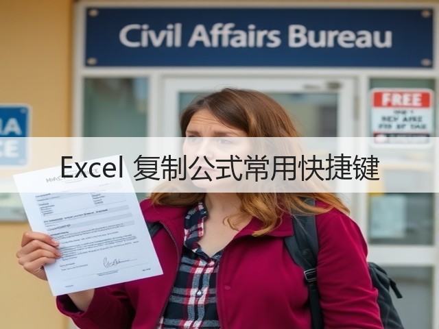 Excel 复制公式常用快捷键(图3)