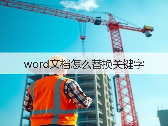 word文档怎么替换关键字(图1)