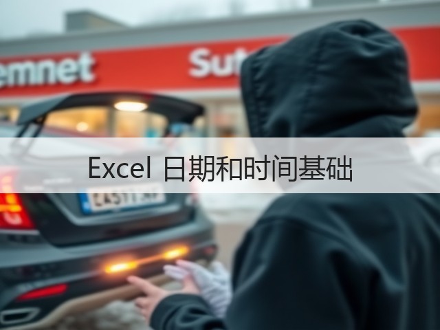 Excel 日期和时间基础(图2) Excel 日期和时间基础(图2)