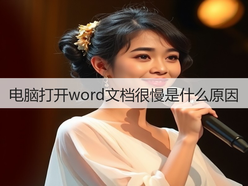 电脑打开word文档很慢是什么原因 - 诺云壹观办公网