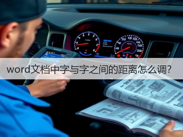word文档中字与字之间的距离怎么调?(图1) word文档中字与字之间的距离怎么调?(图1)
