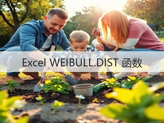 Excel WEIBULL.DIST 函数(图2) Excel WEIBULL.DIST 函数(图2)