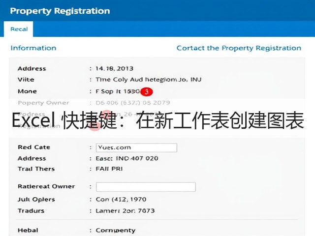 Excel 快捷键:在新工作表创建图表(图2) Excel 快捷键:在新工作表创建图表(图2)